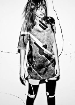 photography. Fashion editorial. Black & white 