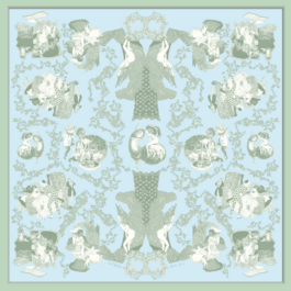 design d'un foulard Lick my legs 