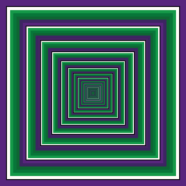 design d'un foulard multicolore. Vert, noir et violet. lick my legs 2026 