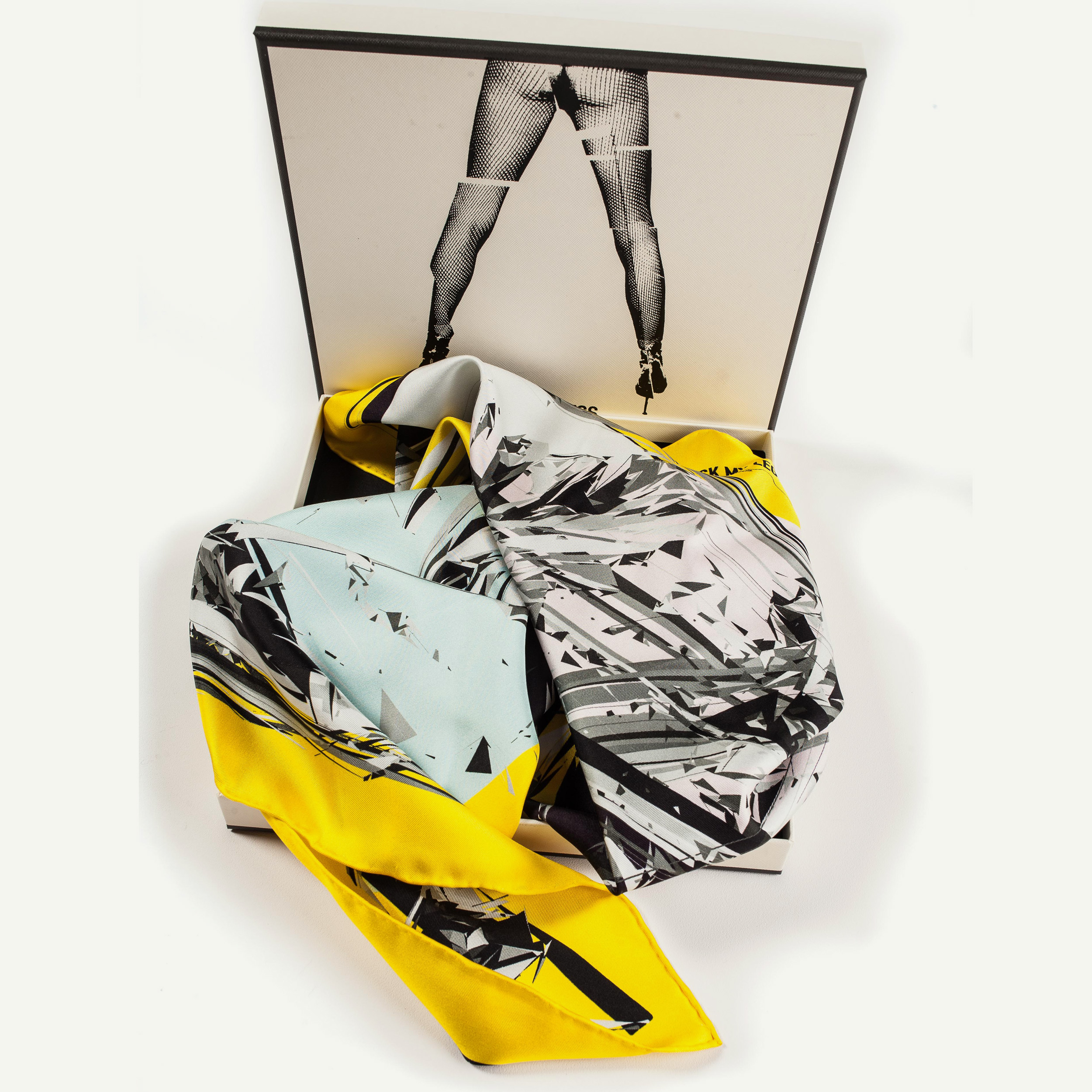 carré en twill de soie 90, 18 mommes. Lick my legs