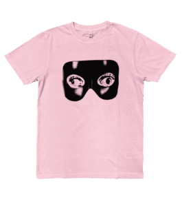 TSHIRT MASK ROSE 