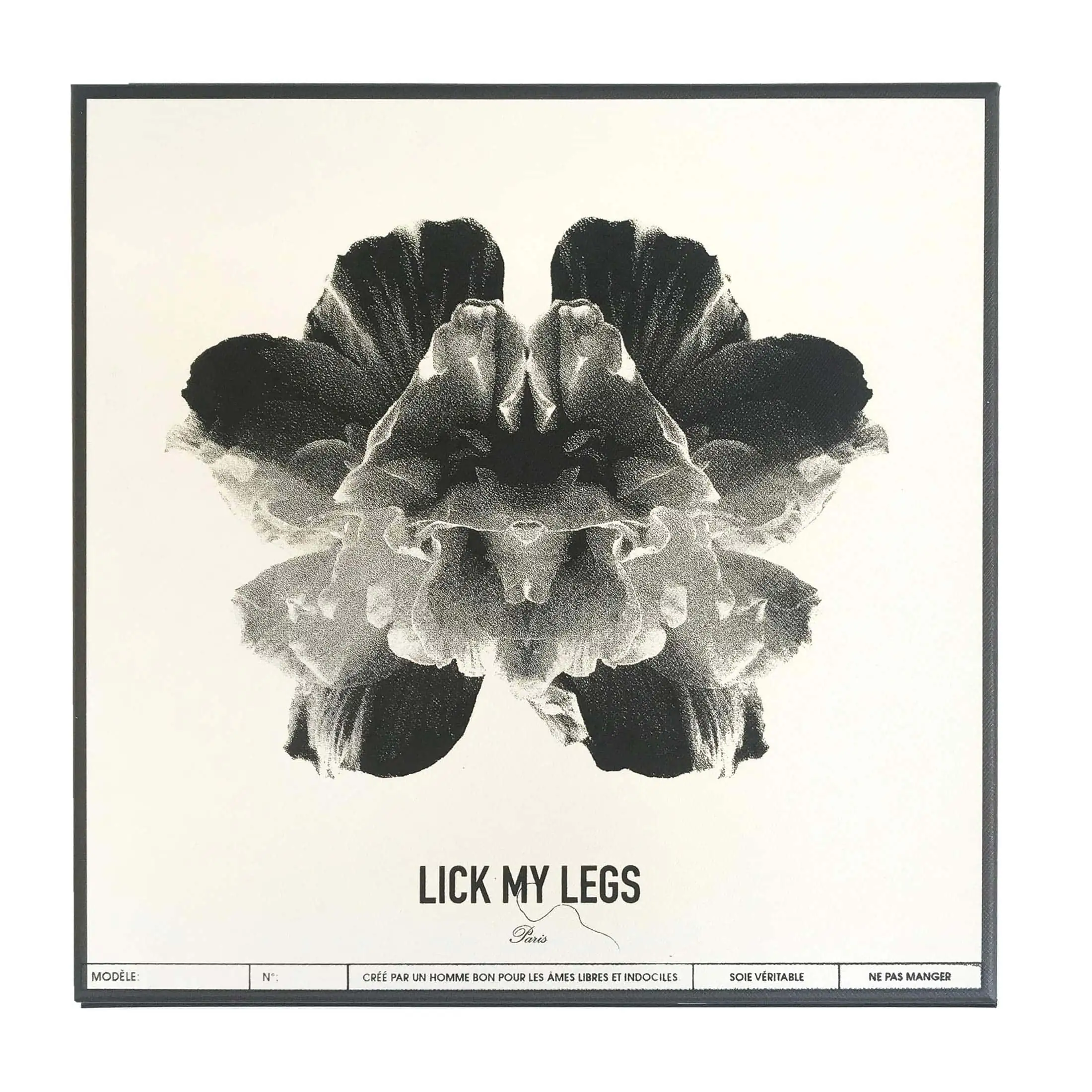 boite lickmylegs sérigraphiée ibiscus