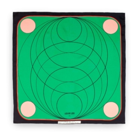 carre de soie 1910 70cm 